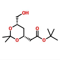 CAS:124655-09-0|Tert-Butyl(3R,5S)-6-hiodrocsa-3,5-O-iseapróipilidín-3,5-déhidrocsaheacsanóáit