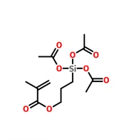 CAS:51772-85-1|3-(Tris(aicéatocsa)sile)próipil Methacrylate